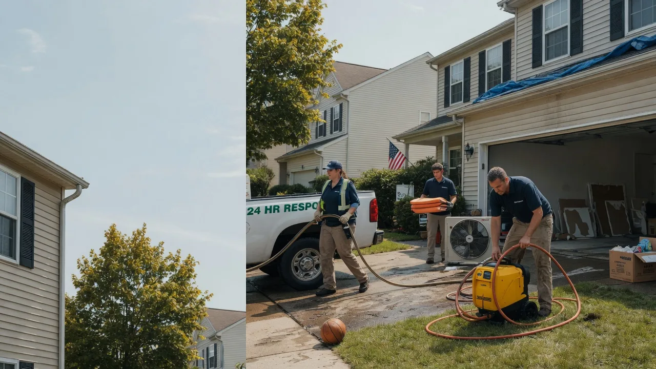 Emergency Water Damage Restoration in Sumerco, WV near me
